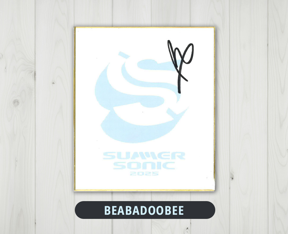 S*S様 激レア (G)I-DLE 直筆サイン SUMMERSONIC2025 斉藤朱夏 直筆サイン色紙 額縁付き gumi、『ドールズオーダー』に新